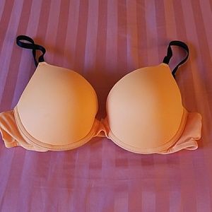 PINK Bright Orange Bra